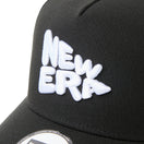9FORTY A-Frame Word Mark Flag ブラック | NEW ERA ニューエラ公式オンラインストア