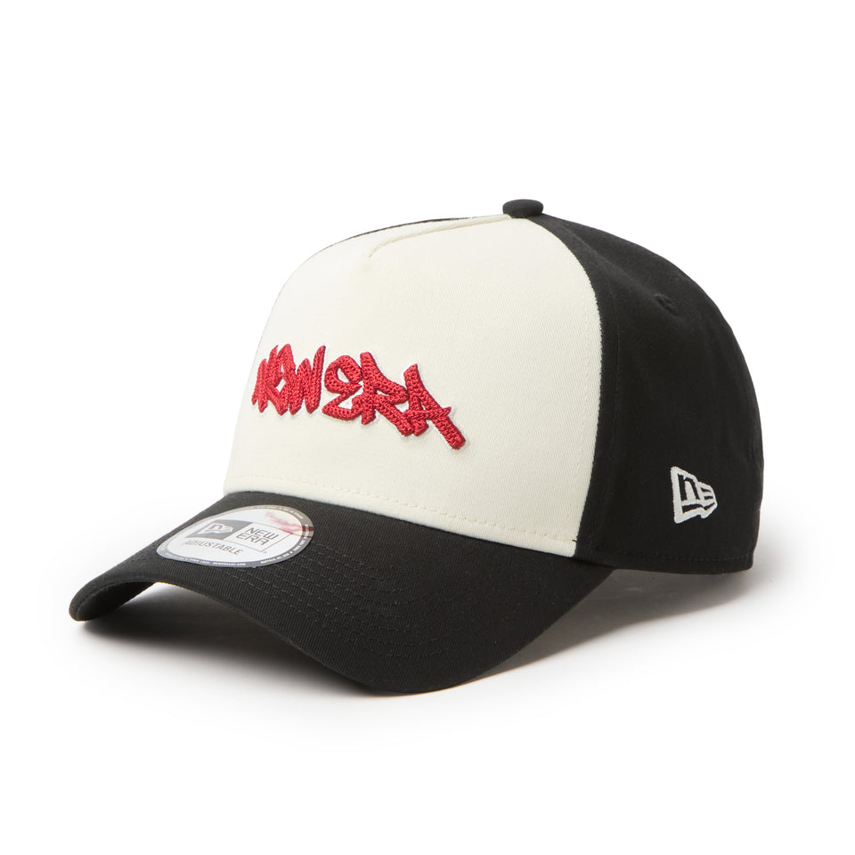 9FORTY A-Frame Tagging Logo ブラック/クローム | NEW ERA ニューエラ公式オンラインストア