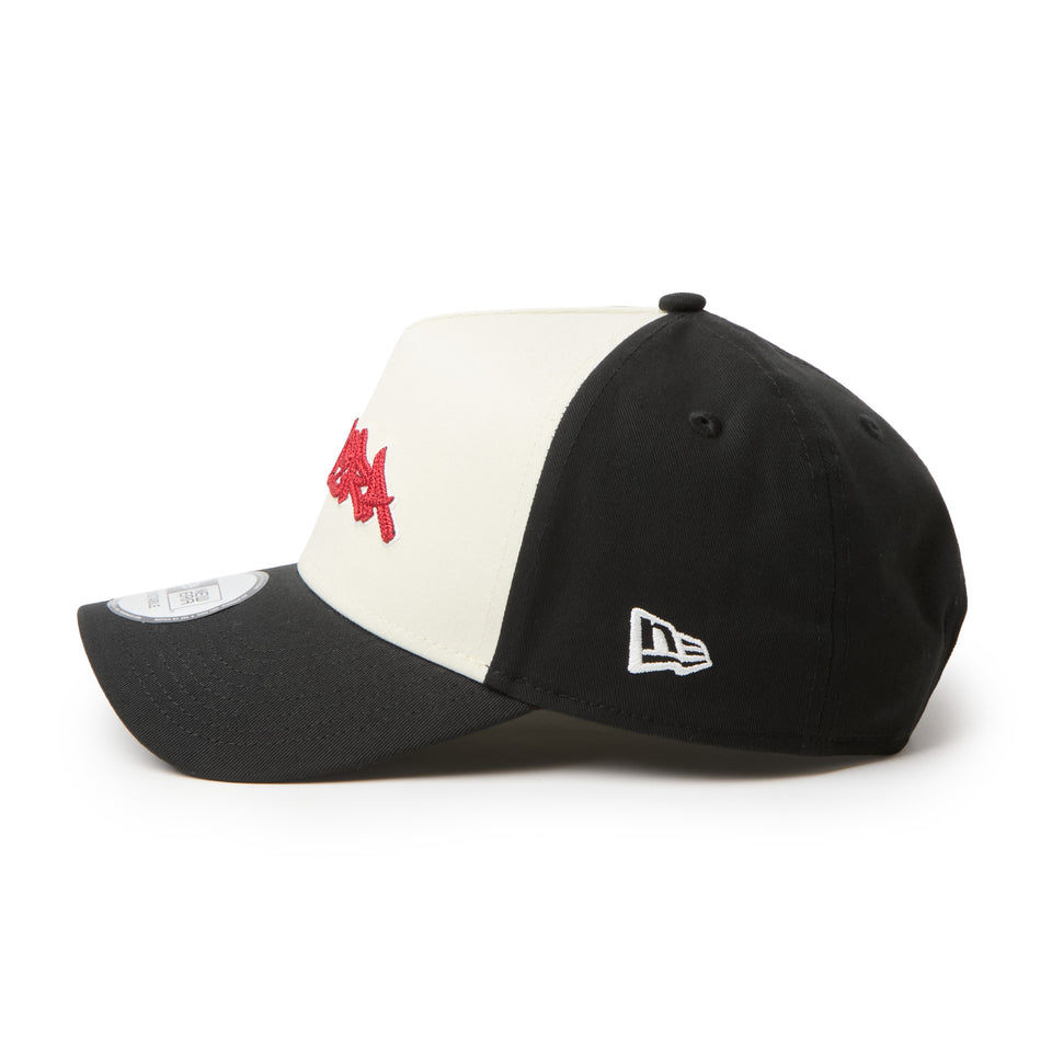 9FORTY A-Frame Tagging Logo ブラック/クローム | NEW ERA ニューエラ公式オンラインストア