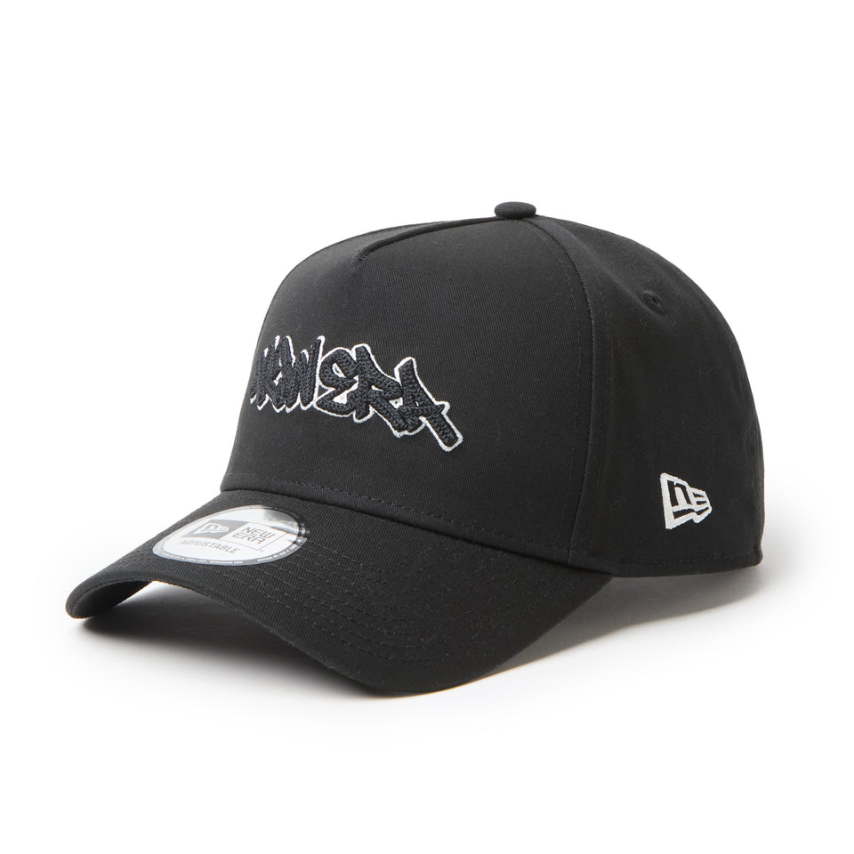 9FORTY A-Frame Tagging Logo ブラック | NEW ERA ニューエラ公式オンラインストア