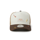 9FORTY A-Frame Splash Embroidery ウーブンパッチ クローム/カーキ/ウォルナット | NEW ERA ニューエラ公式オンラインストア