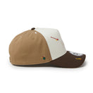 9FORTY A-Frame Splash Embroidery ウーブンパッチ クローム/カーキ/ウォルナット | NEW ERA ニューエラ公式オンラインストア