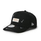 9FORTY A-Frame Splash Embroidery ウーブンパッチ ブラック/クローム | NEW ERA ニューエラ公式オンラインストア