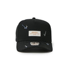 9FORTY A-Frame Splash Embroidery ウーブンパッチ ブラック/クローム | NEW ERA ニューエラ公式オンラインストア