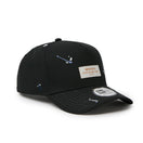 9FORTY A-Frame Splash Embroidery ウーブンパッチ ブラック/クローム | NEW ERA ニューエラ公式オンラインストア