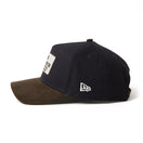 9FORTY A-Frame Duck Canvas ウーブンパッチ ネイビー/ウォルナット | NEW ERA ニューエラ公式オンラインストア