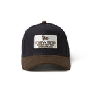 9FORTY A-Frame Duck Canvas ウーブンパッチ ネイビー/ウォルナット | NEW ERA ニューエラ公式オンラインストア
