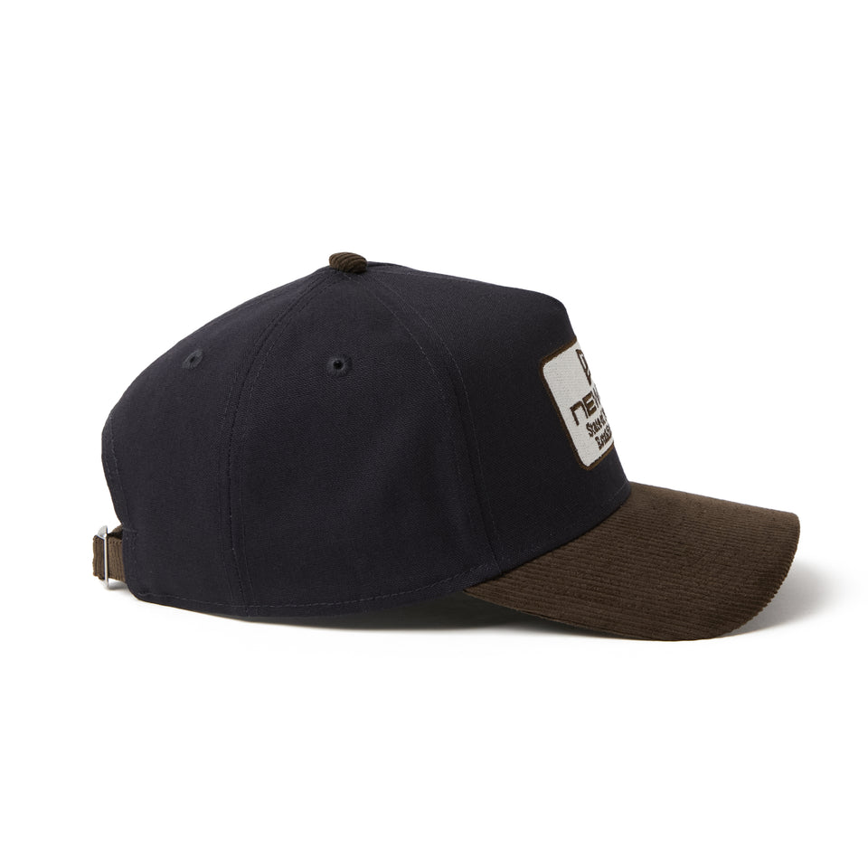 9FORTY A-Frame Duck Canvas ウーブンパッチ ネイビー/ウォルナット | NEW ERA ニューエラ公式オンラインストア