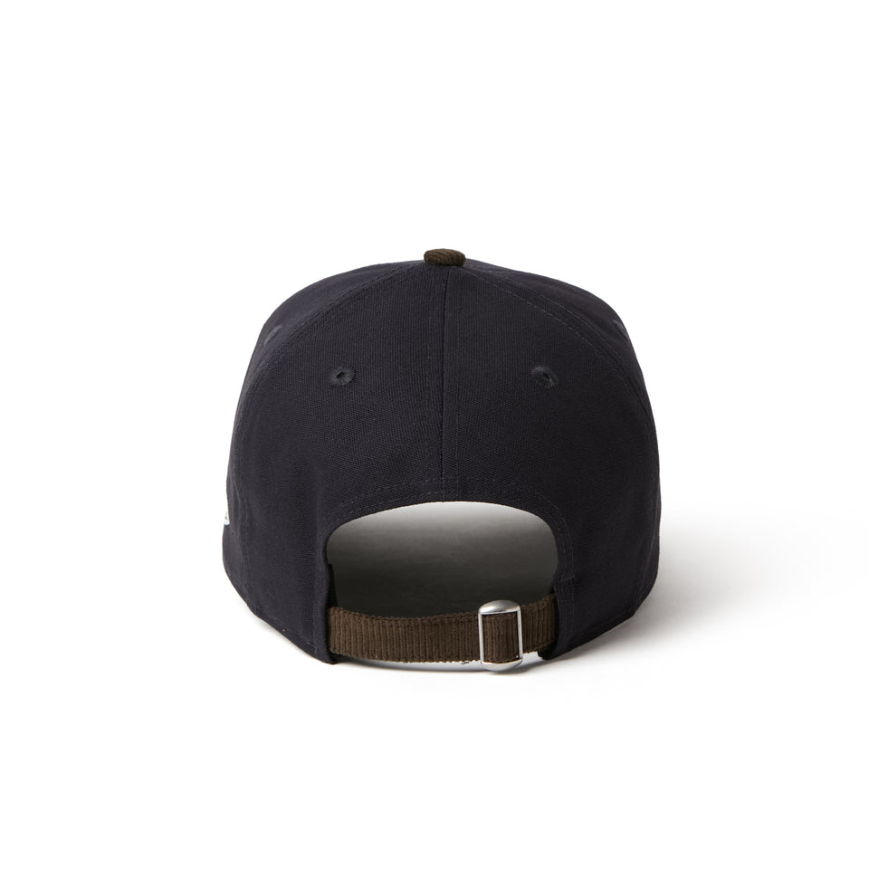 9FORTY A-Frame Duck Canvas ウーブンパッチ ネイビー/ウォルナット | NEW ERA ニューエラ公式オンラインストア