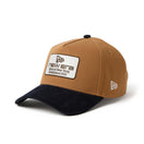 9FORTY A-Frame Duck Canvas ウーブンパッチ ライトブロンズ/ネイビー | NEW ERA ニューエラ公式オンラインストア