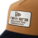 9FORTY A-Frame Duck Canvas ウーブンパッチ ライトブロンズ/ネイビー | NEW ERA ニューエラ公式オンラインストア
