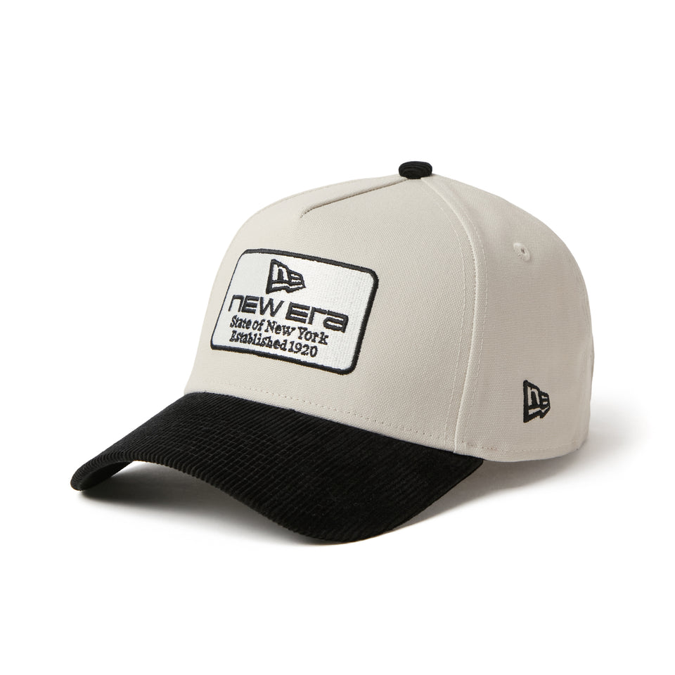 9FORTY A-Frame Duck Canvas ウーブンパッチ クローム/ブラック | NEW ERA ニューエラ公式オンラインストア
