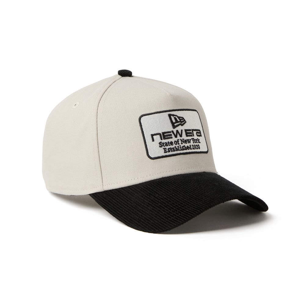 9FORTY A-Frame Duck Canvas ウーブンパッチ クローム/ブラック | NEW ERA ニューエラ公式オンラインストア