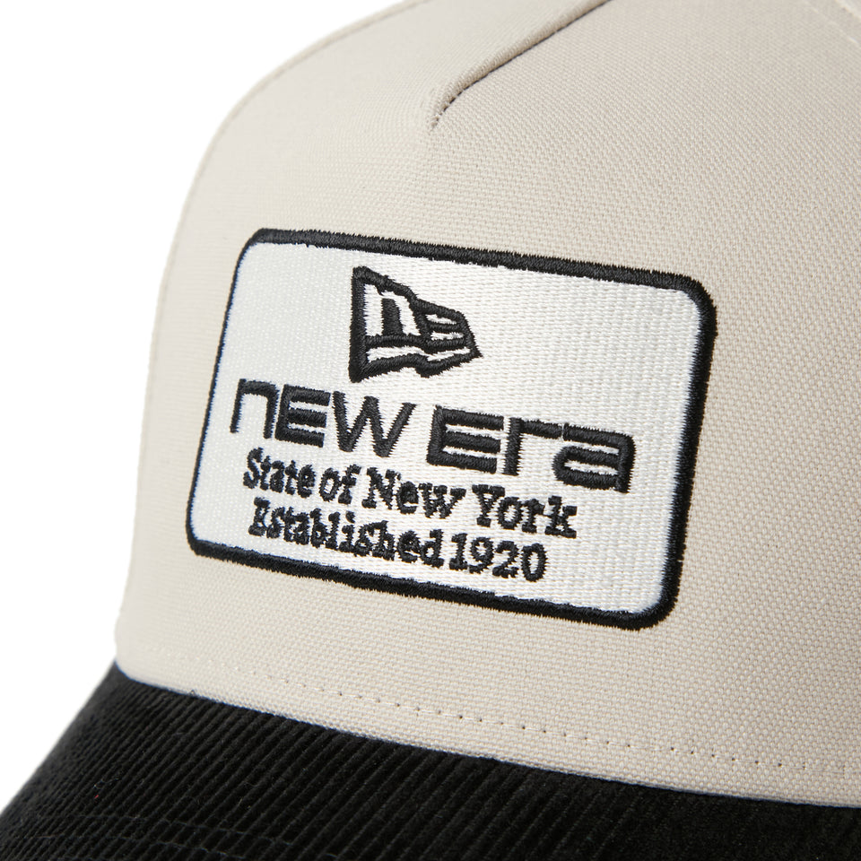 9FORTY A-Frame Duck Canvas ウーブンパッチ クローム/ブラック | NEW ERA ニューエラ公式オンラインストア