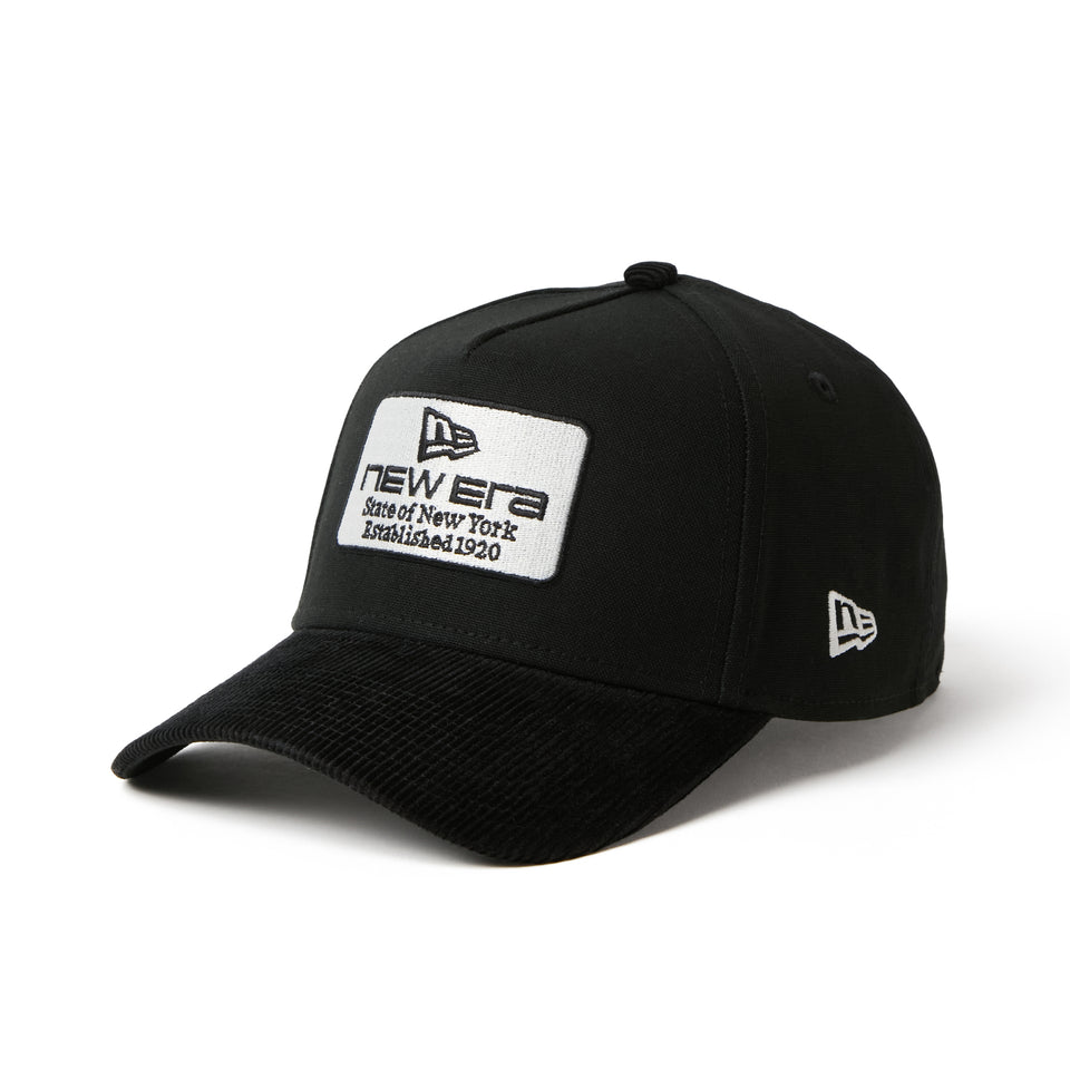 9FORTY A-Frame Duck Canvas ウーブンパッチ ブラック | NEW ERA ニューエラ公式オンラインストア