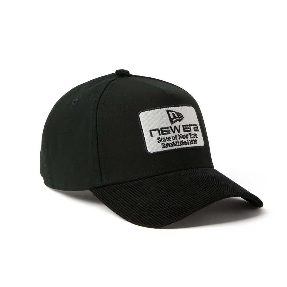 9FORTY A-Frame Duck Canvas ウーブンパッチ ブラック | NEW ERA ニューエラ公式オンラインストア