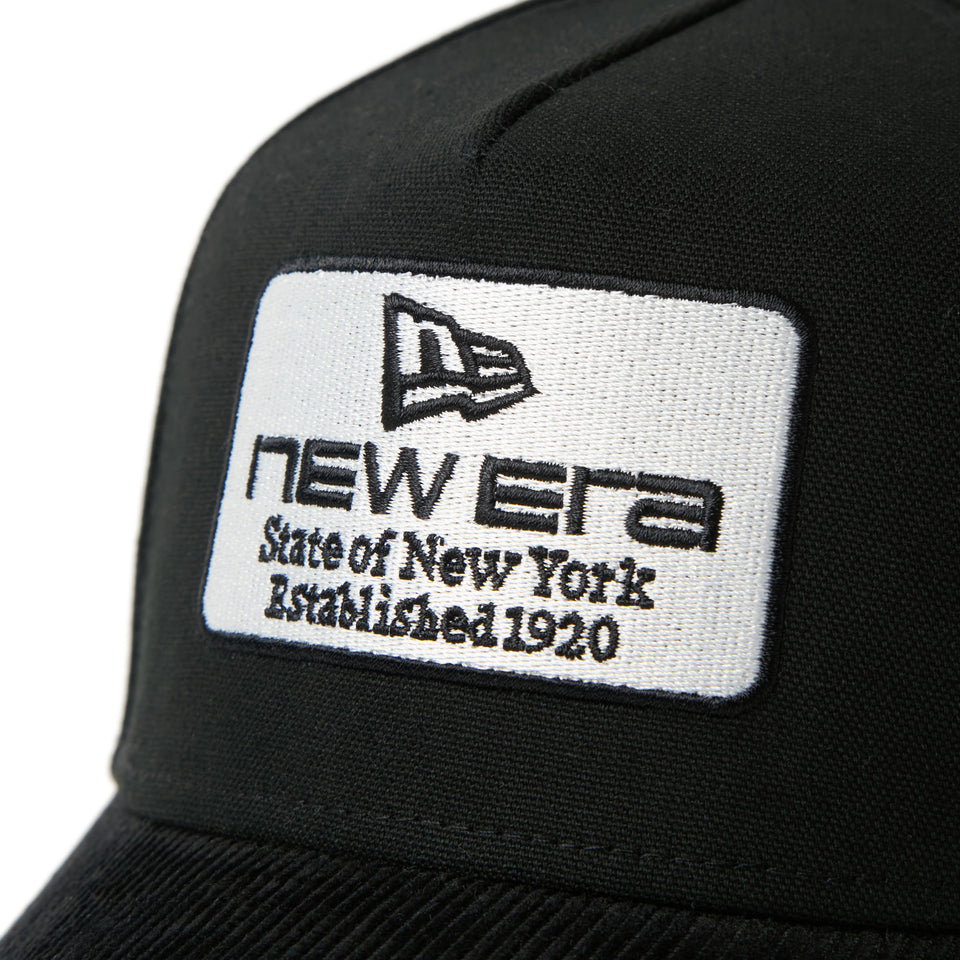 9FORTY A-Frame Duck Canvas ウーブンパッチ ブラック | NEW ERA ニューエラ公式オンラインストア