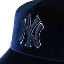 9FORTY A-Frame Velvet ベルベット ニューヨーク・ヤンキース ネイビー | NEW ERA ニューエラ公式オンラインストア