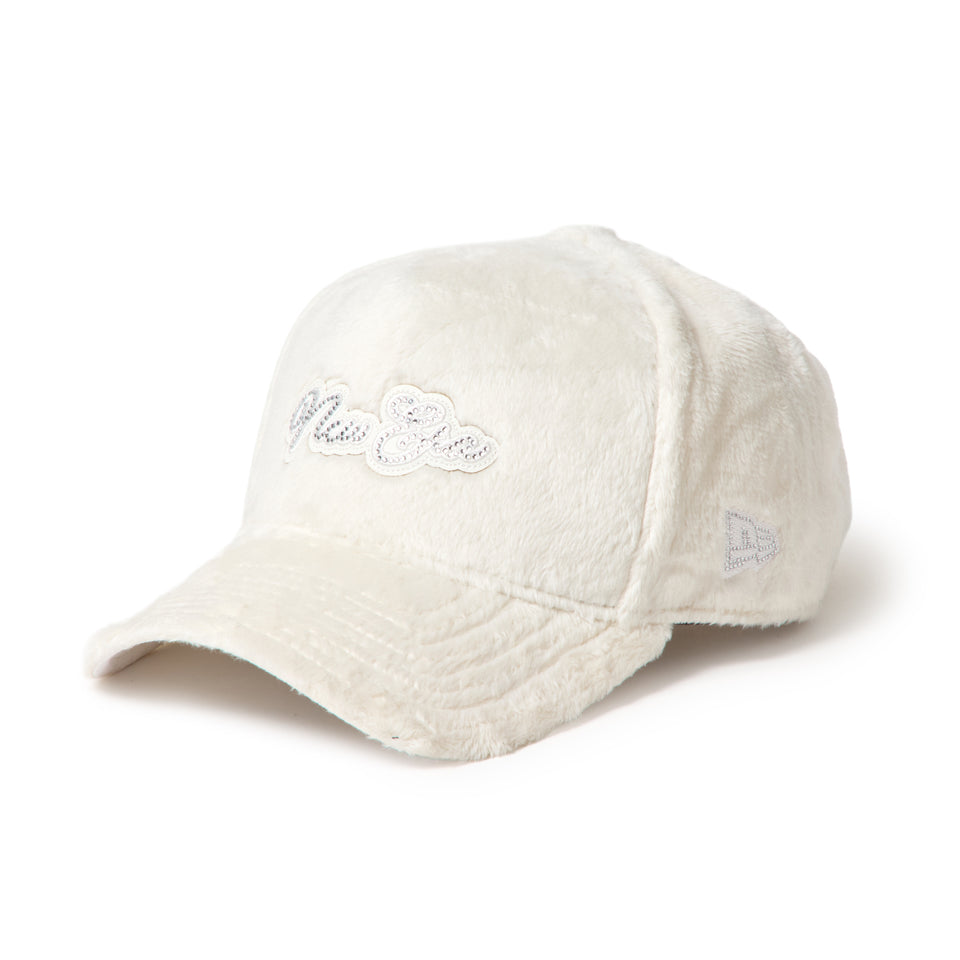9FORTY A-Frame Micro Fur ラインストーン NEW ERA ロゴ ホワイト | NEW ERA ニューエラ公式オンラインストア