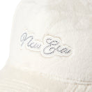 9FORTY A-Frame Micro Fur ラインストーン NEW ERA ロゴ ホワイト | NEW ERA ニューエラ公式オンラインストア