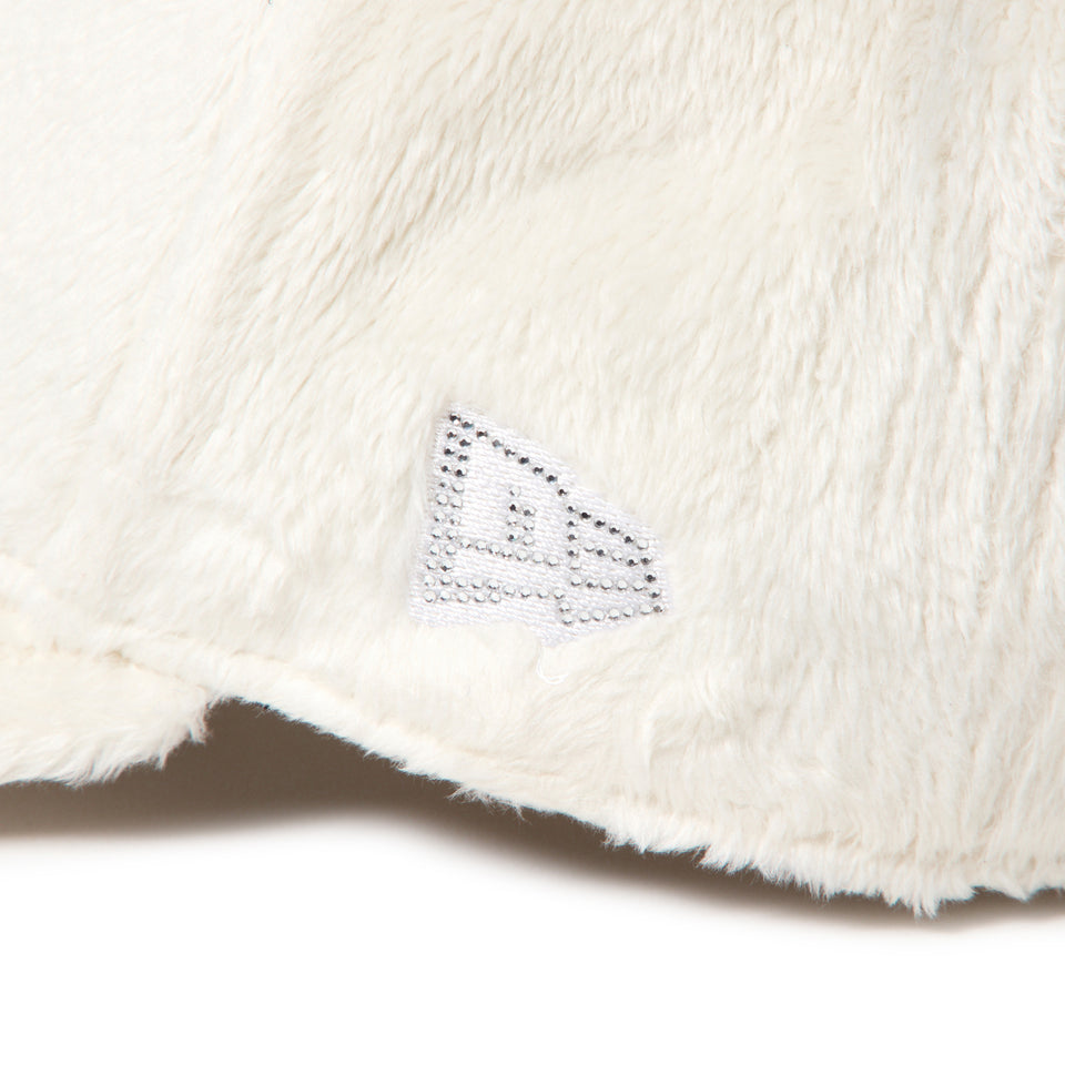 9FORTY A-Frame Micro Fur ラインストーン NEW ERA ロゴ ホワイト | NEW ERA ニューエラ公式オンラインストア