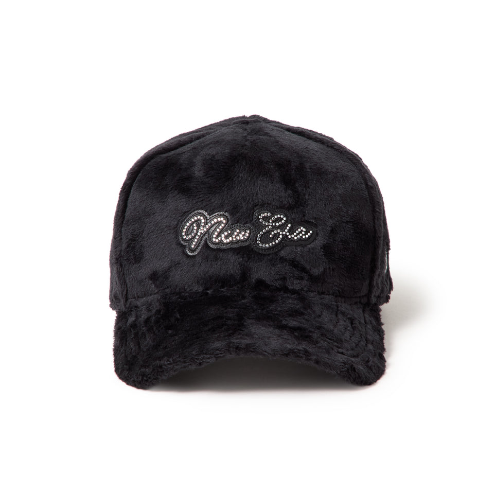 9FORTY A-Frame Micro Fur ラインストーン NEW ERA ロゴ ブラック | NEW ERA ニューエラ公式オンラインストア
