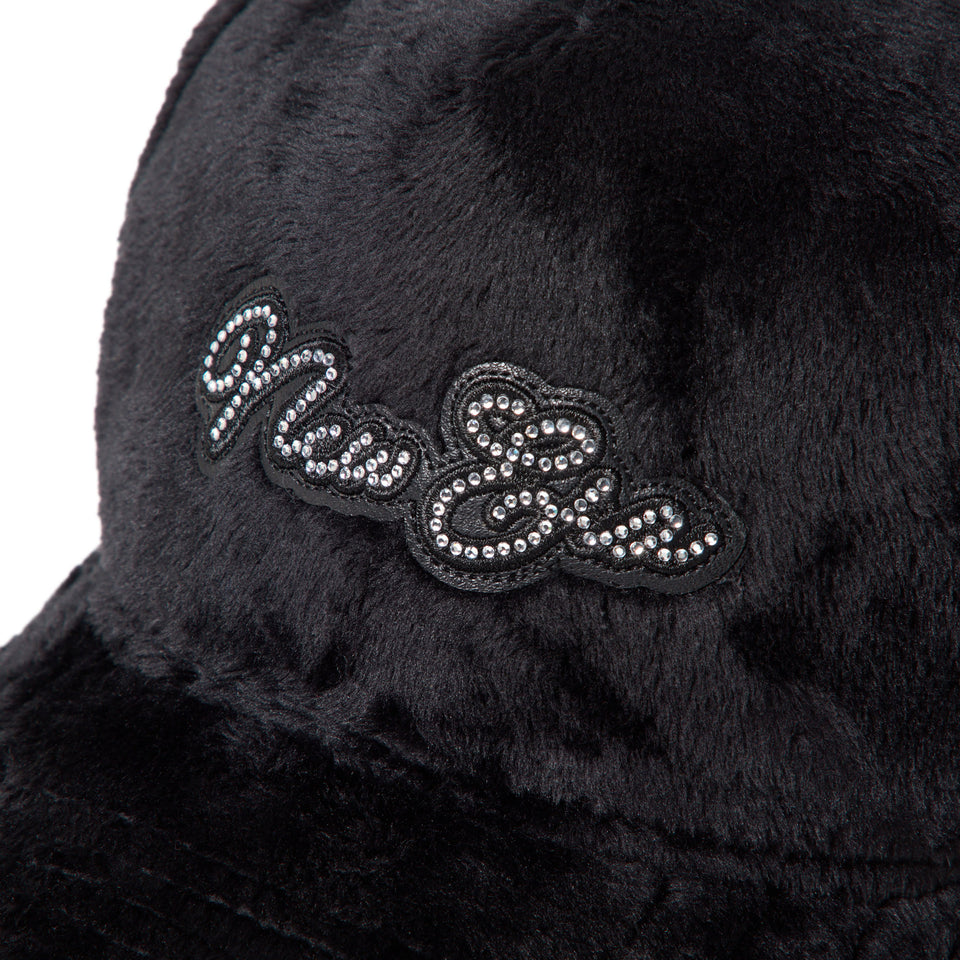 9FORTY A-Frame Micro Fur ラインストーン NEW ERA ロゴ ブラック | NEW ERA ニューエラ公式オンラインストア