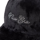 9FORTY A-Frame Micro Fur ラインストーン NEW ERA ロゴ ブラック | NEW ERA ニューエラ公式オンラインストア