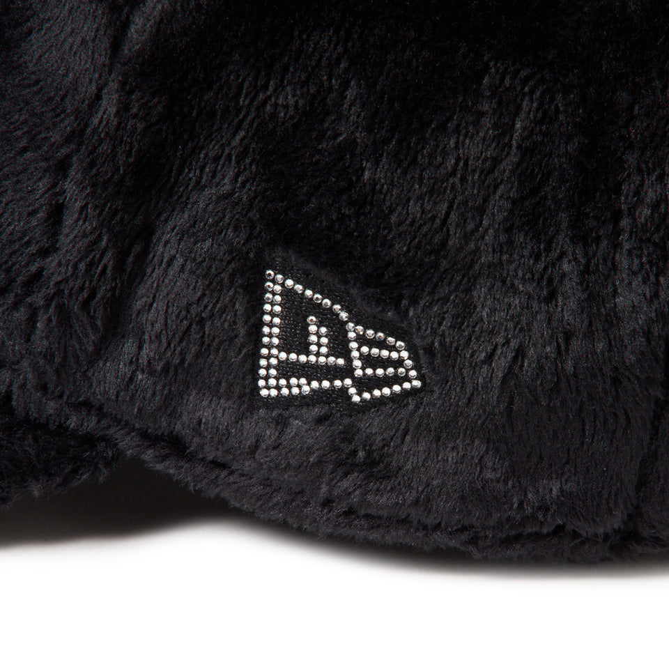 9FORTY A-Frame Micro Fur ラインストーン NEW ERA ロゴ ブラック | NEW ERA ニューエラ公式オンラインストア