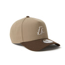9FORTY A-Frame ロサンゼルス・レイカーズ ブリティッシュカーキ/ウォルナット | NEW ERA ニューエラ公式オンラインストア