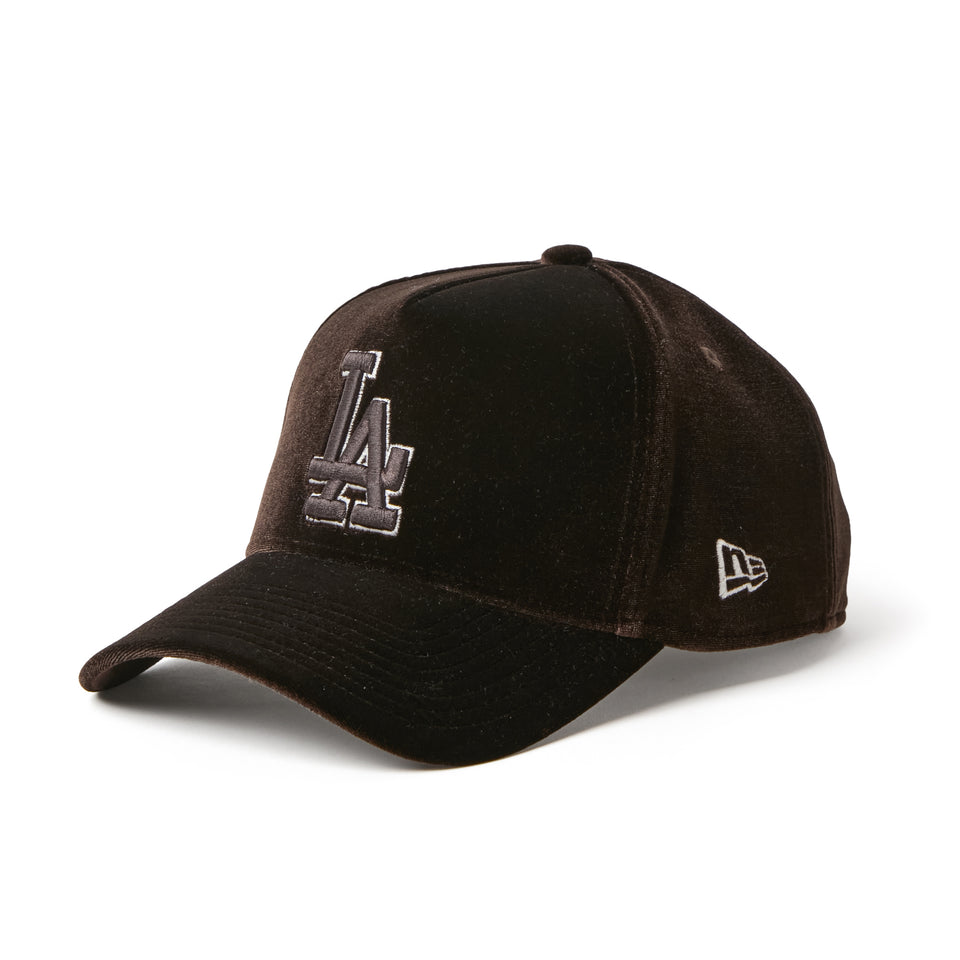 9FORTY A-Frame Velvet ベルベット ロサンゼルス・ドジャース ブラウン | NEW ERA ニューエラ公式オンラインストア