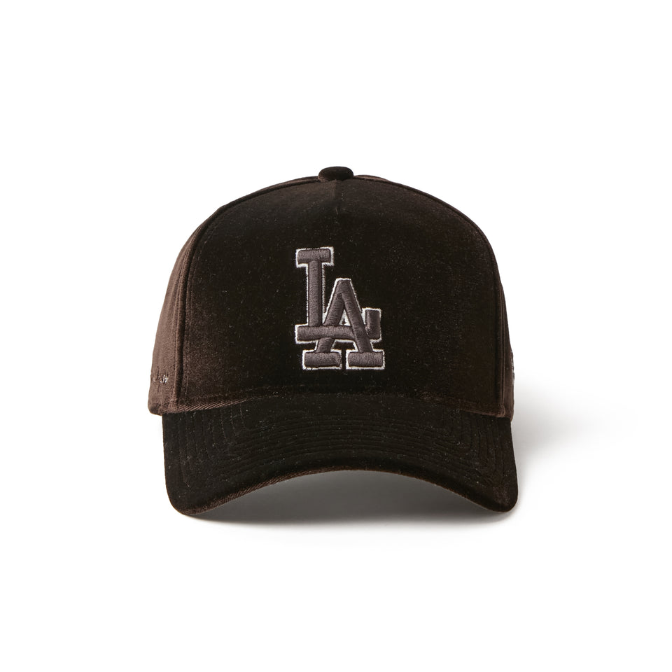 9FORTY A-Frame Velvet ベルベット ロサンゼルス・ドジャース ブラウン | NEW ERA ニューエラ公式オンラインストア