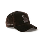 9FORTY A-Frame Velvet ベルベット ロサンゼルス・ドジャース ブラウン | NEW ERA ニューエラ公式オンラインストア