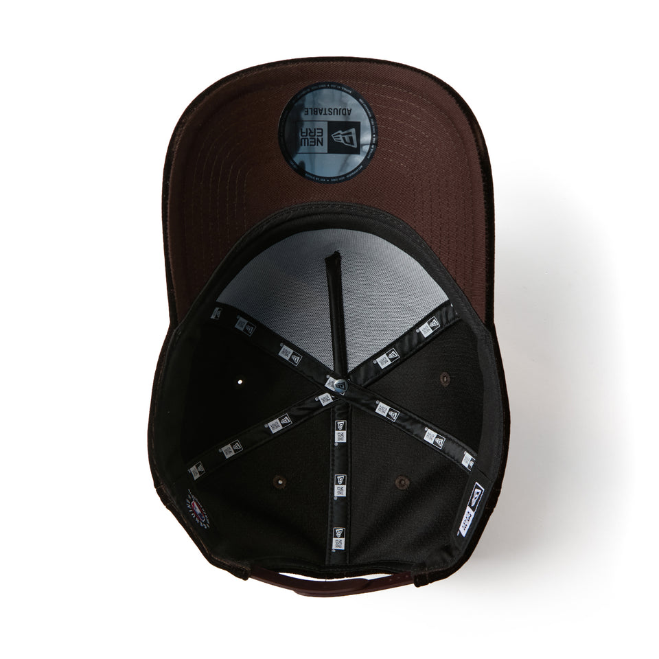 9FORTY A-Frame Velvet ベルベット ロサンゼルス・ドジャース ブラウン | NEW ERA ニューエラ公式オンラインストア