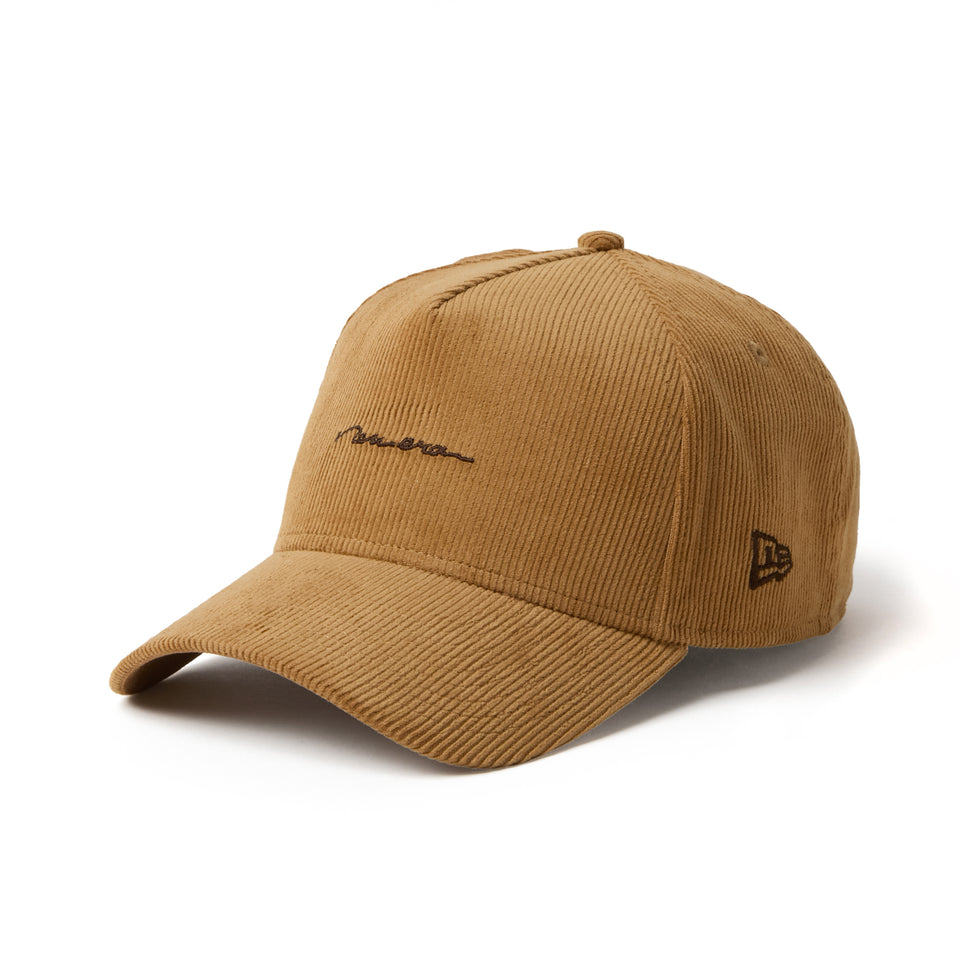 9FORTY A-Frame Handwritten Logo コーデュロイ ウィート | NEW ERA ニューエラ公式オンラインストア