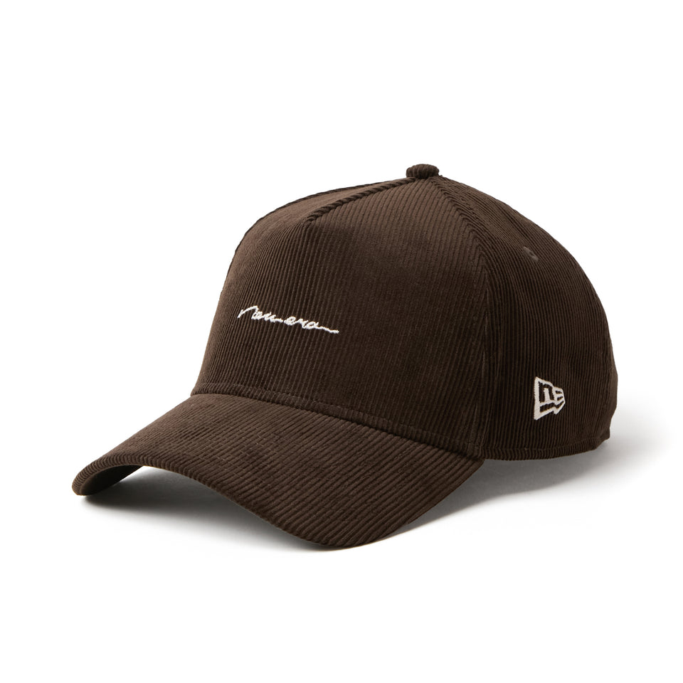 9FORTY A-Frame Handwritten Logo コーデュロイ ウォルナット | NEW ERA ニューエラ公式オンラインストア