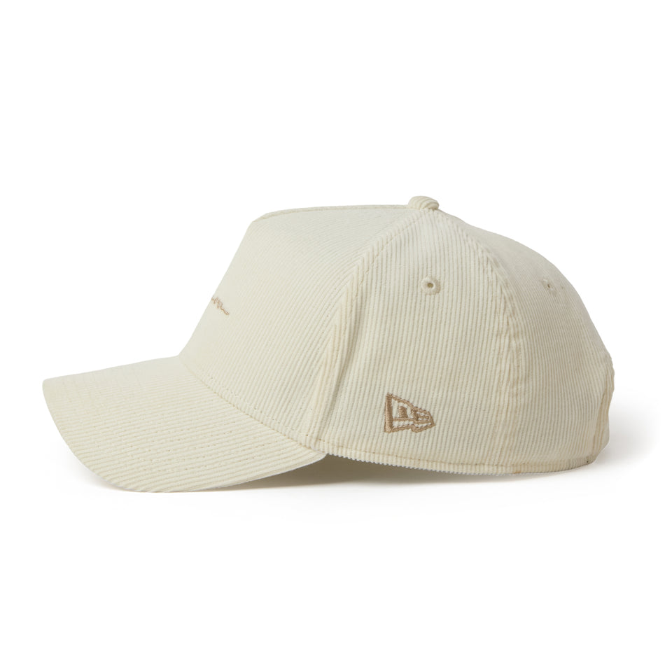 9FORTY A-Frame Handwritten Logo コーデュロイ クロームホワイト | NEW ERA ニューエラ公式オンラインストア