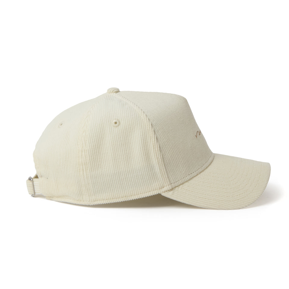 9FORTY A-Frame Handwritten Logo コーデュロイ クロームホワイト | NEW ERA ニューエラ公式オンラインストア