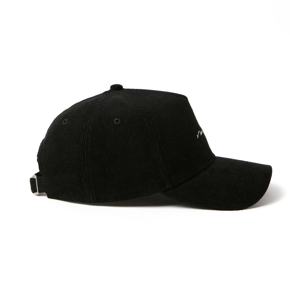 9FORTY A-Frame Handwritten Logo コーデュロイ ブラック | NEW ERA ニューエラ公式オンラインストア