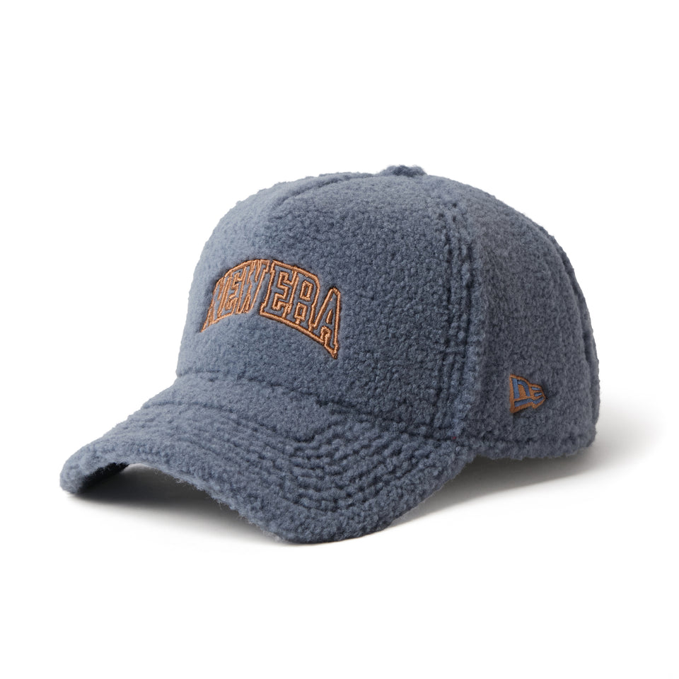 9FORTY A-Frame Boa Fleece カレッジロゴ ブルー | NEW ERA ニューエラ公式オンラインストア