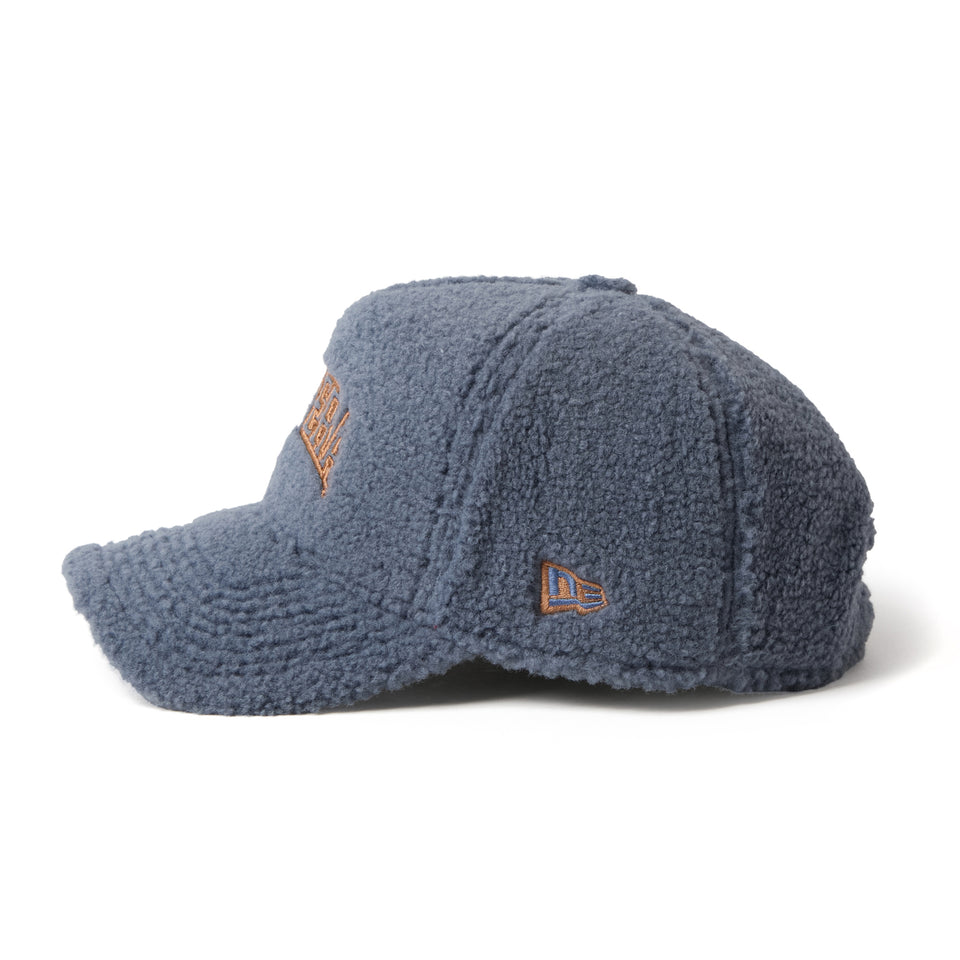 9FORTY A-Frame Boa Fleece カレッジロゴ ブルー | NEW ERA ニューエラ公式オンラインストア