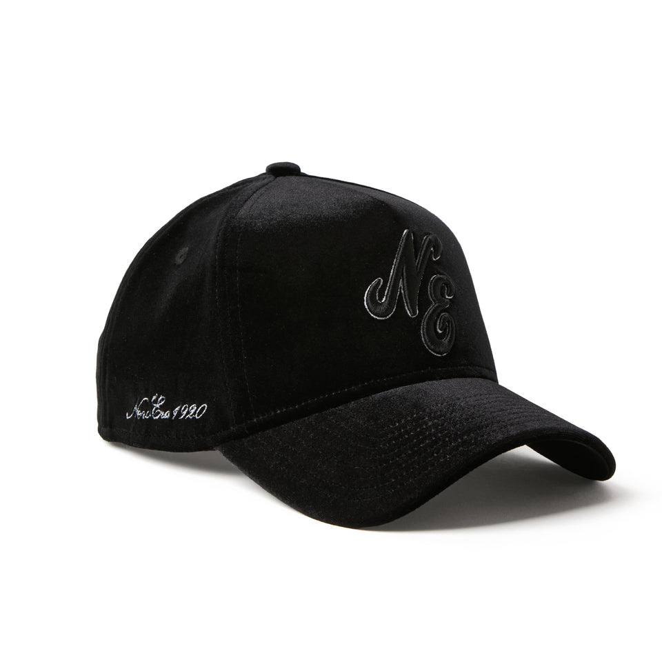 9FORTY A-Frame クラシックロゴ Velvet ベルベット ブラック | NEW ERA ニューエラ公式オンラインストア