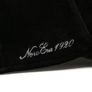 9FORTY A-Frame クラシックロゴ Velvet ベルベット ブラック | NEW ERA ニューエラ公式オンラインストア