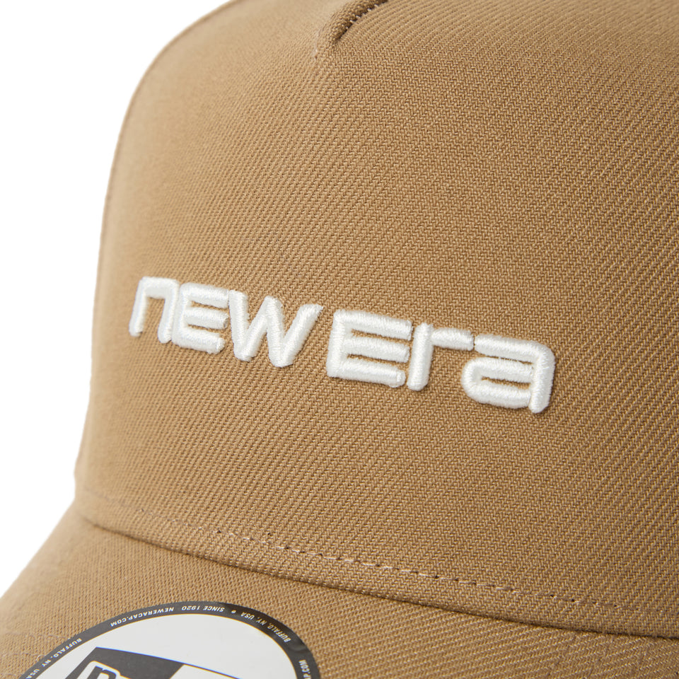 9FORTY A-Frame Brand Name Logo カーキ | NEW ERA ニューエラ公式オンラインストア