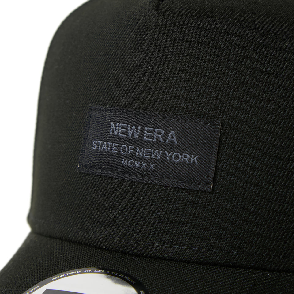 9FORTY A-Frame Black Patch ブラック | NEW ERA ニューエラ公式オンラインストア