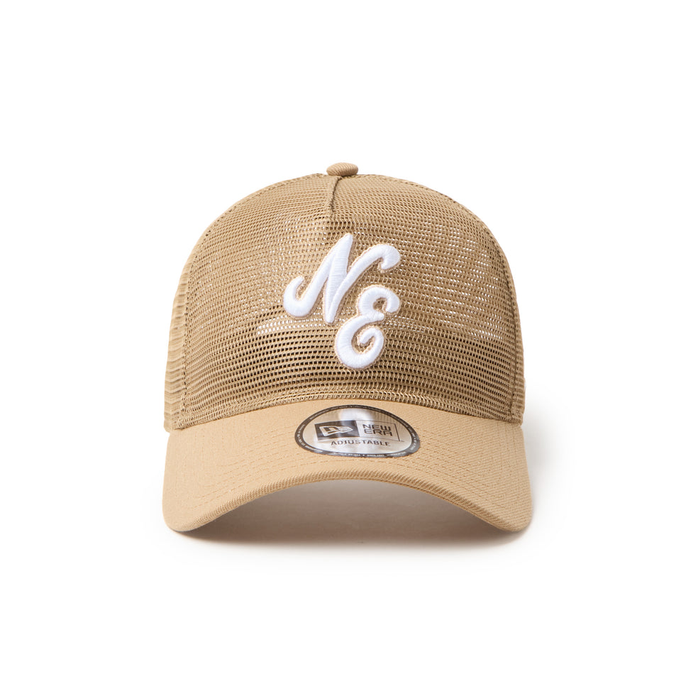 9FORTY A-Frame All Mesh クラシックロゴ カーキ | NEW ERA ニューエラ公式オンラインストア