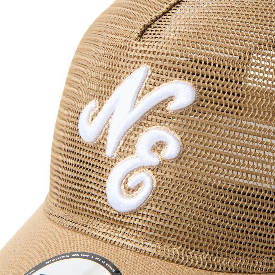 9FORTY A-Frame All Mesh クラシックロゴ カーキ | NEW ERA ニューエラ公式オンラインストア