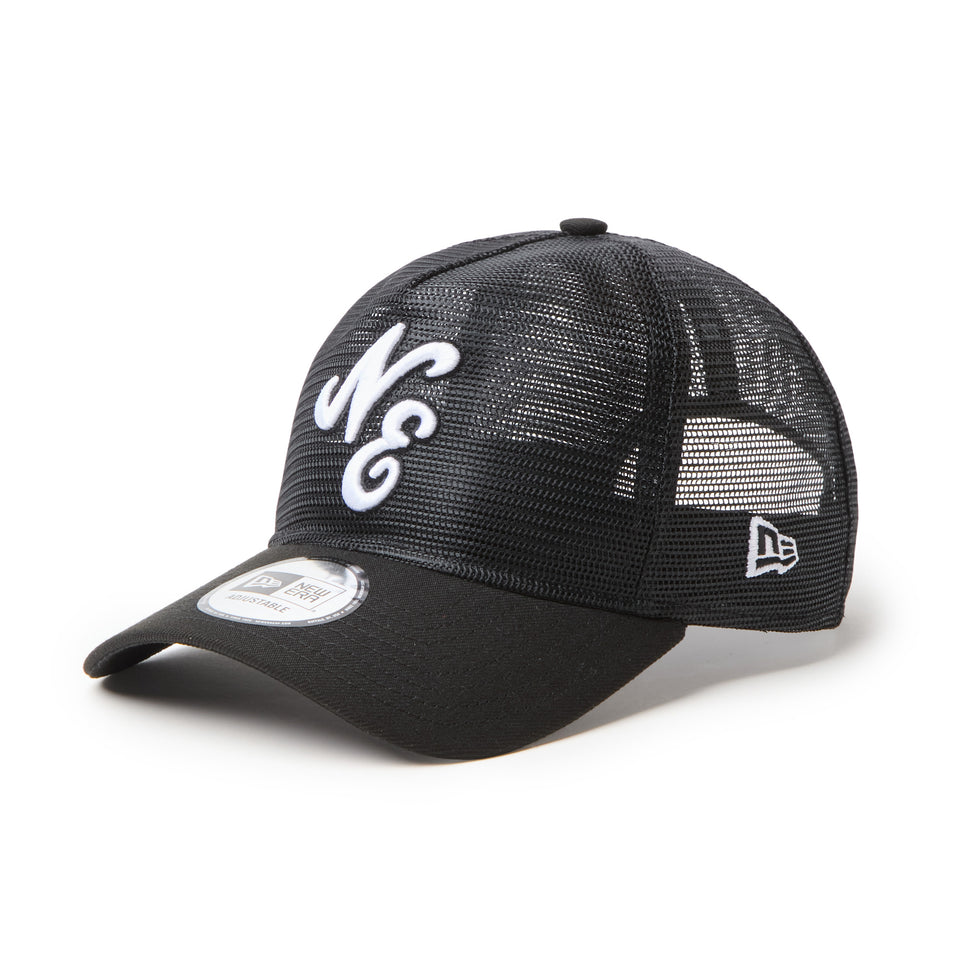 9FORTY A-Frame All Mesh クラシックロゴ ブラック | NEW ERA ニューエラ公式オンラインストア