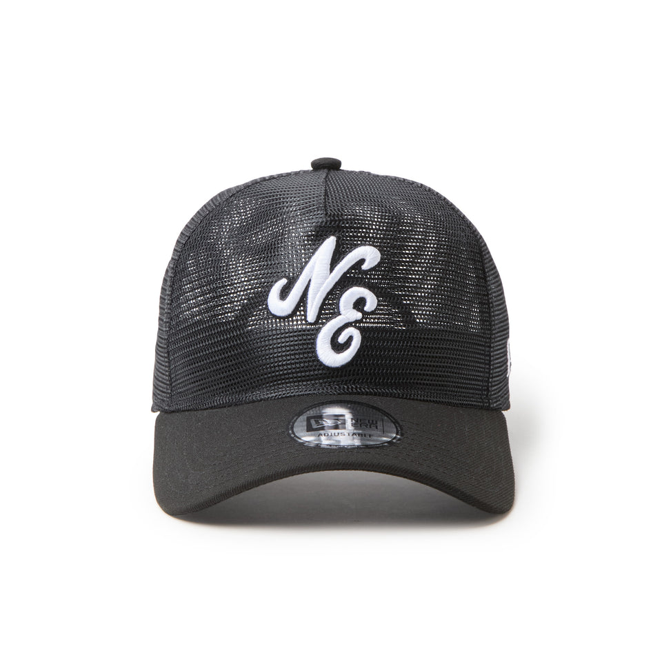 9FORTY A-Frame All Mesh クラシックロゴ ブラック | NEW ERA ニューエラ公式オンラインストア