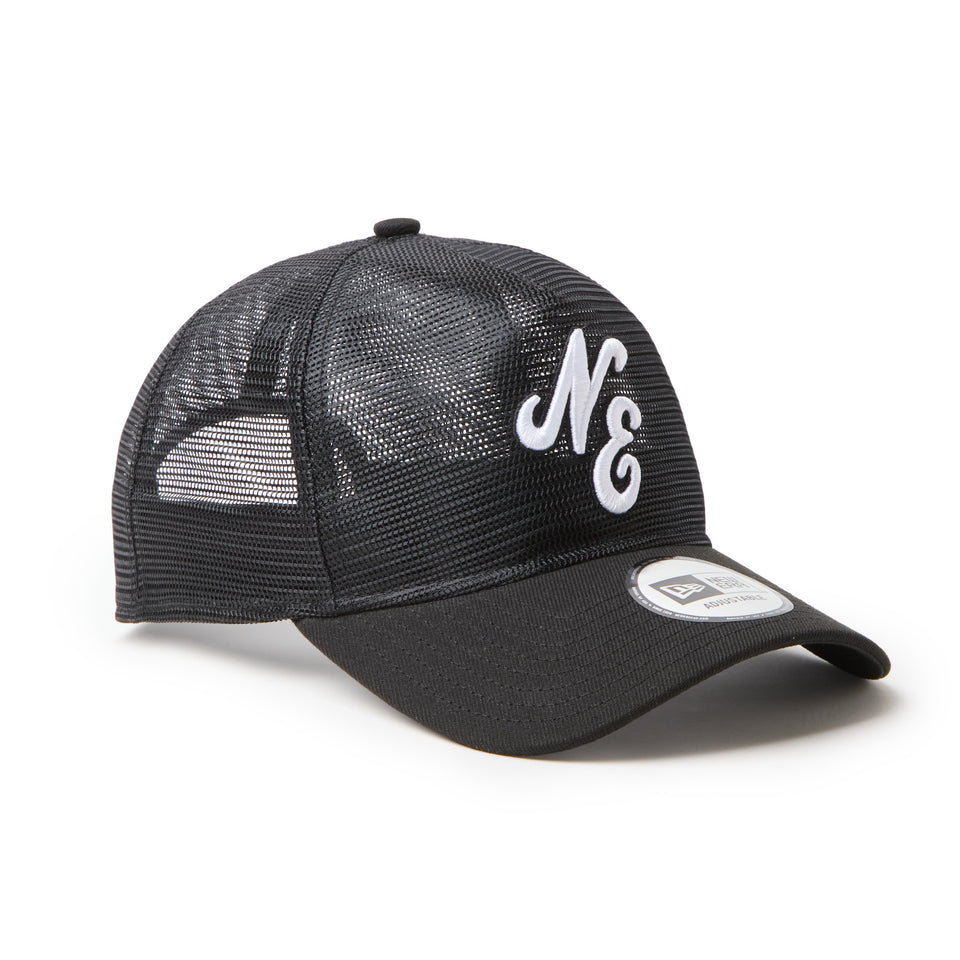 9FORTY A-Frame All Mesh クラシックロゴ ブラック | NEW ERA ニューエラ公式オンラインストア